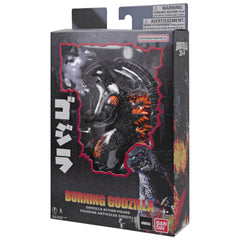 Bandai Namco Burning Godzilla package artwork for collectors.
