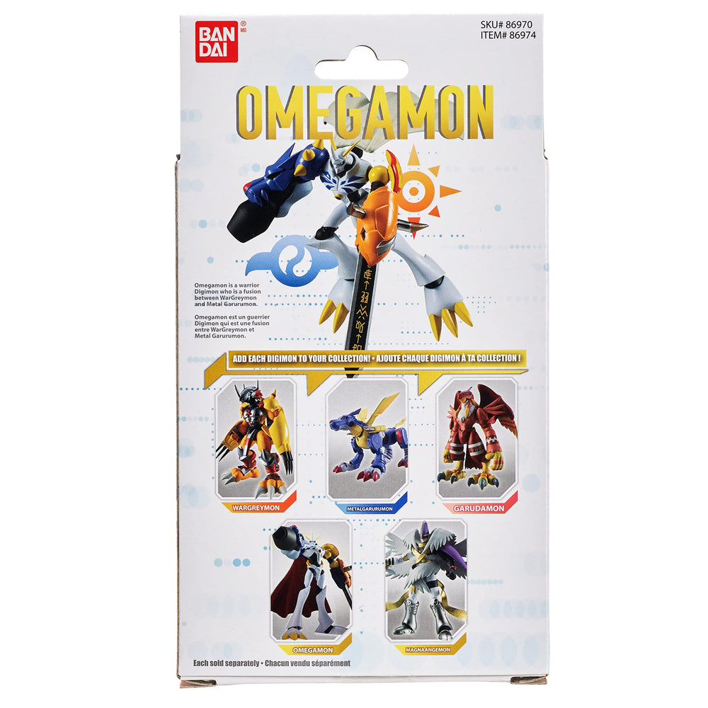 Bandai Namco Omegamon SHODO 3.5-inch figure ornaments highlight