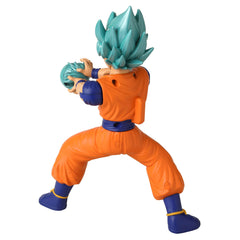 Bandai Namco Dragon Ball Super Blue Goku decorated figure for display and storytelling.