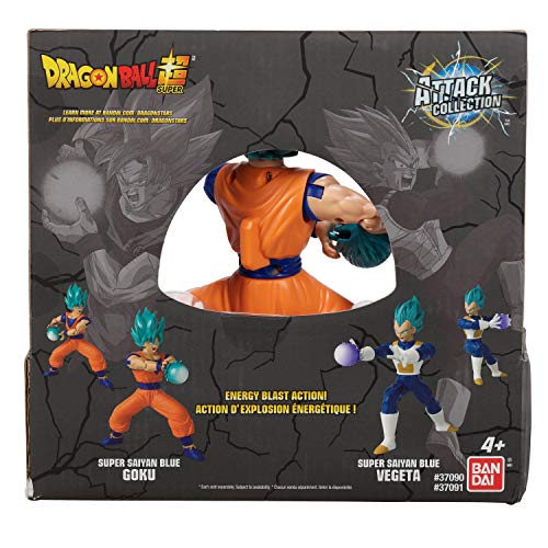 Bandai Namco Dragon Ball Super Blue Goku diorama-ready poseable figure for battles.