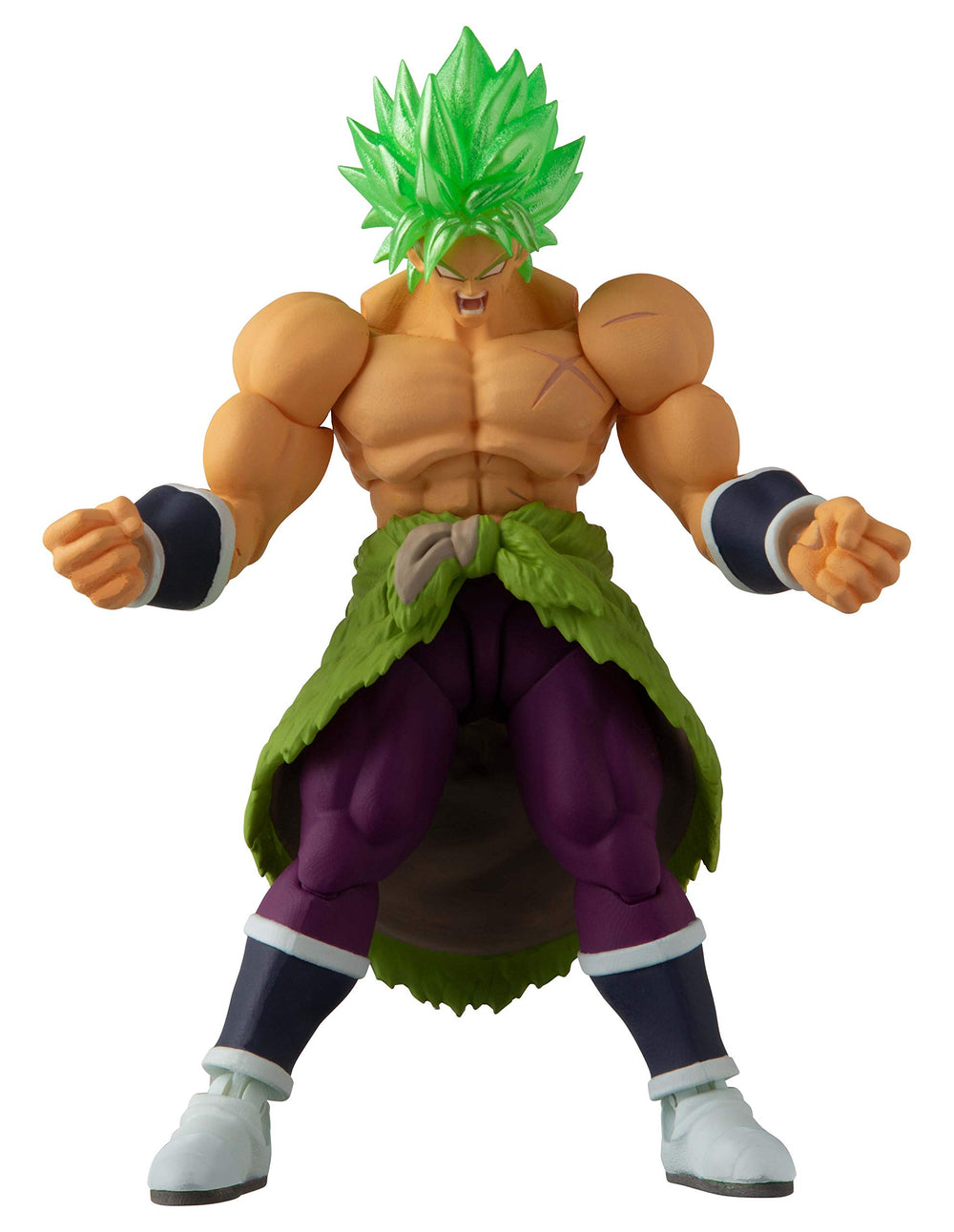 Bandai Namco Dragon Ball Super Broly Evolve front view for display and poseability