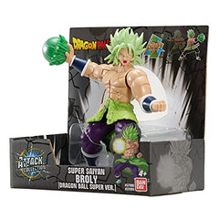 Sculpt detail and texture highlight on Bandai Namco Broly figure.