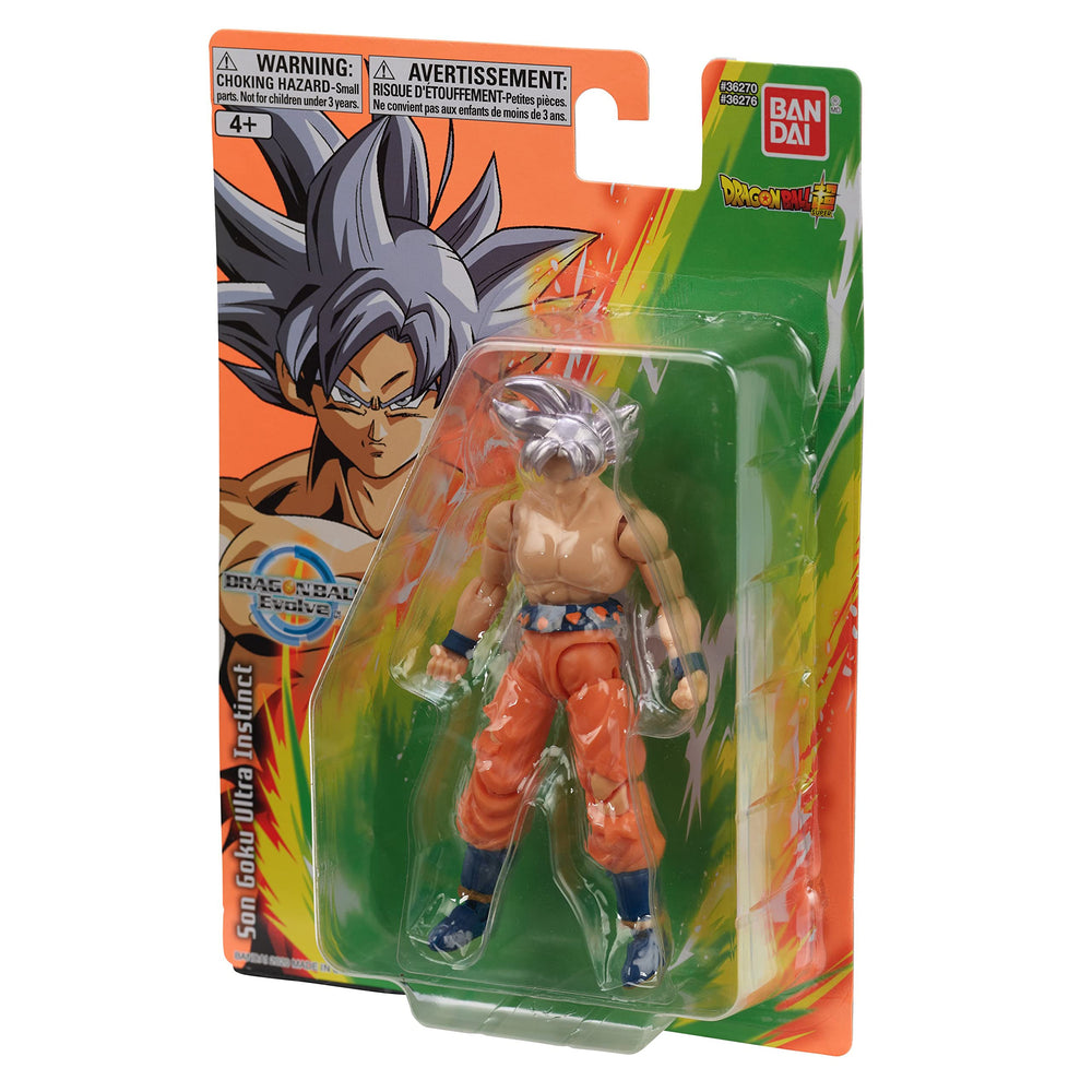 Bandai Namco Dragon Ball Super Goku Ultra Instinct 5in scale, ideal for diorama setups