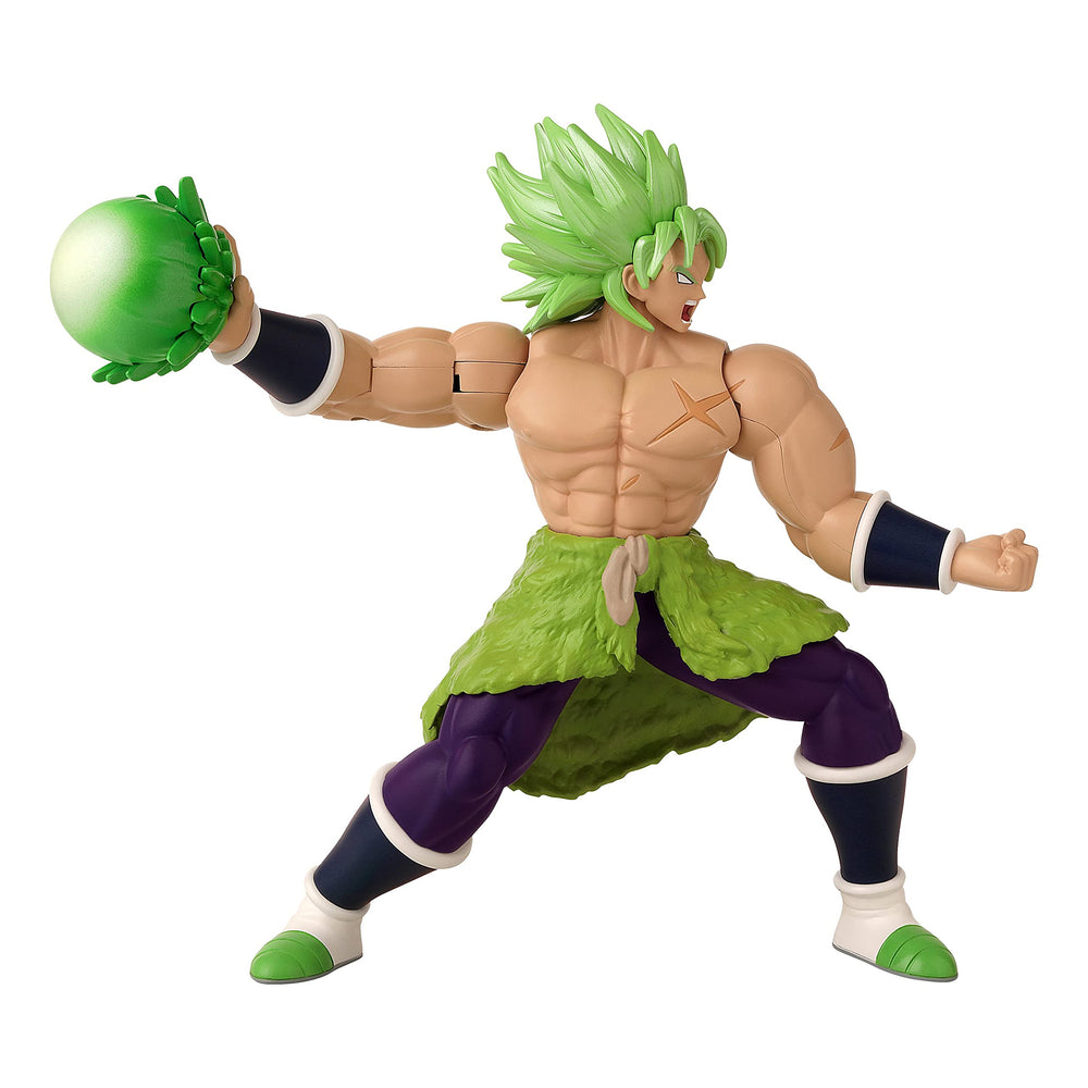 Bandai Namco Dragon Ball Super Broly figure front view for display and collection.