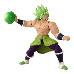 Bandai Namco Dragon Ball Super Broly figure in a dynamic pose for action photos.