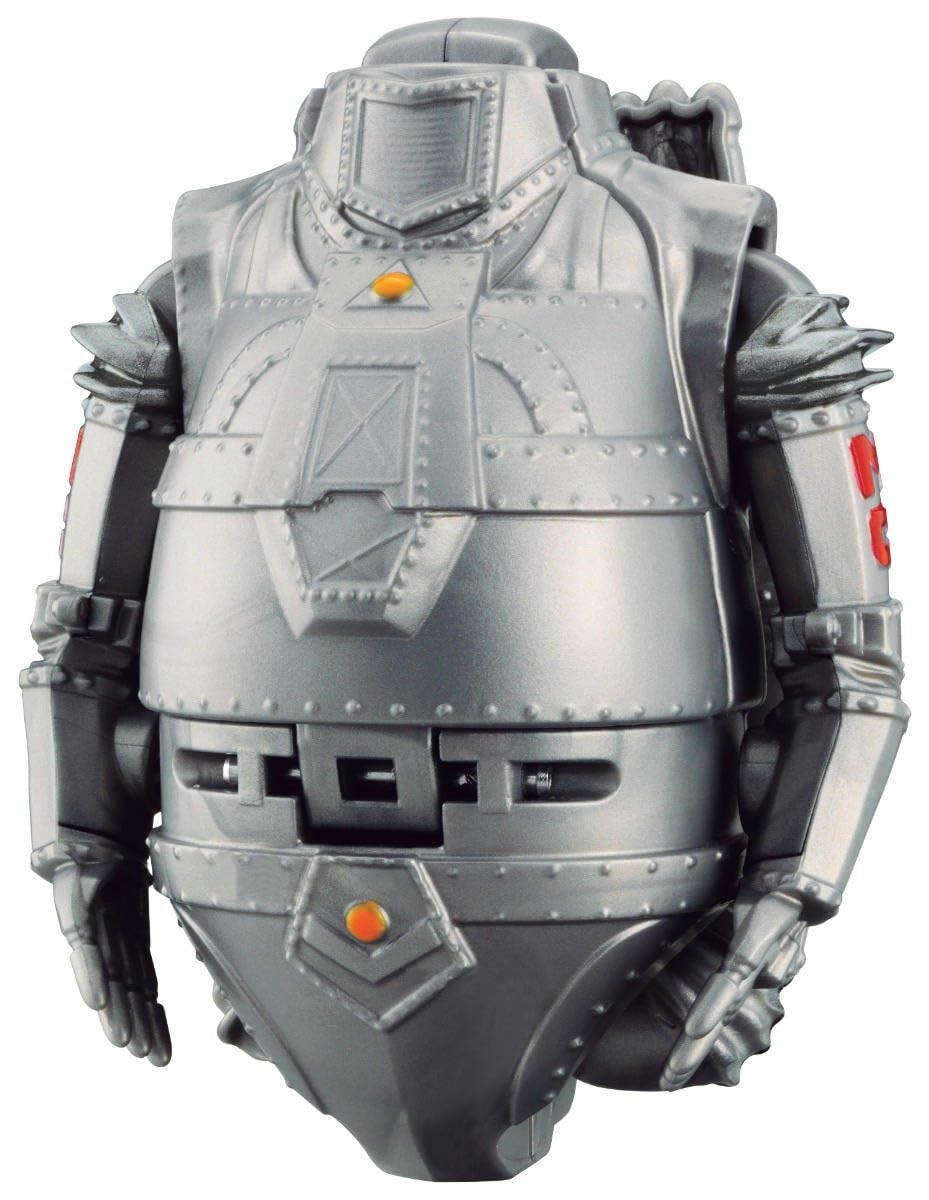 Bandai Namco Godzilla Mecha Godzilla transforming egg figure, transforms into a 4.5-inch display model.