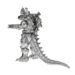 Bandai Namco Mechagodzilla articulated soft vinyl enables poseable display.