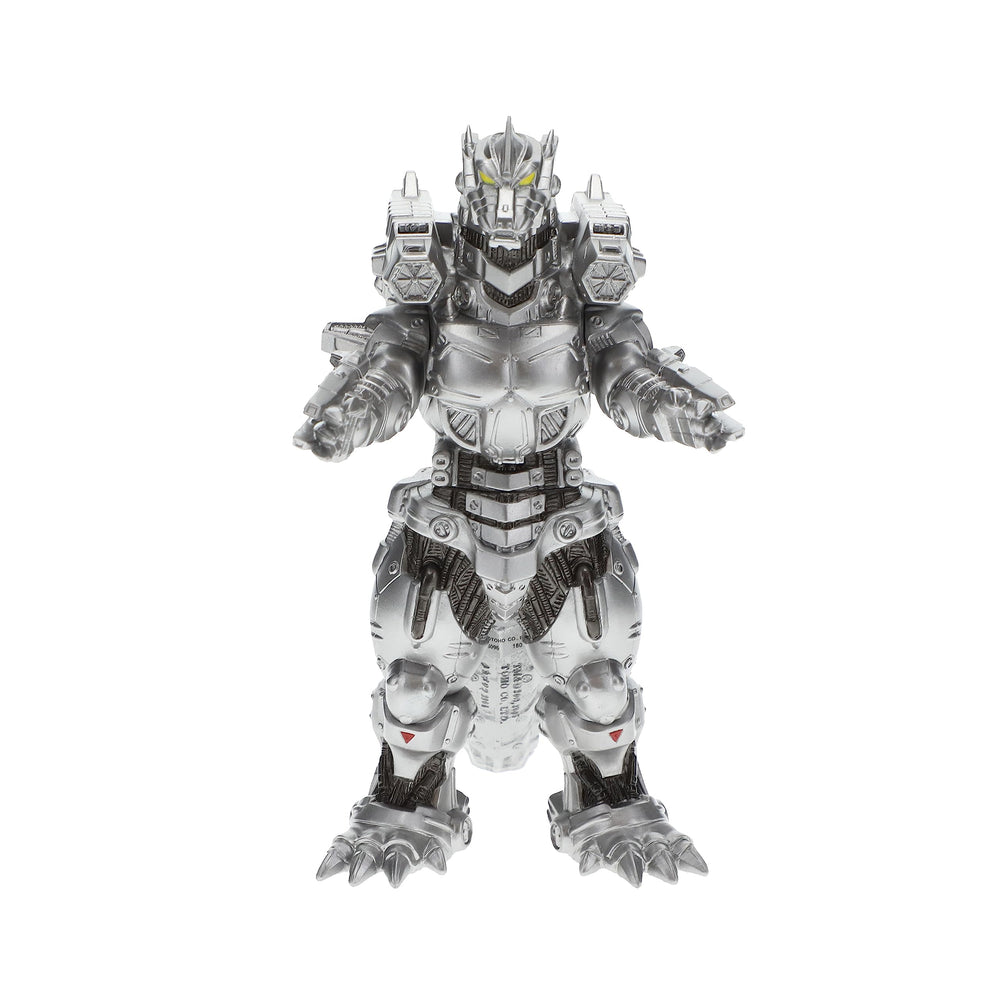 Bandai Namco Mechagodzilla heavily armed figure for display and action play.