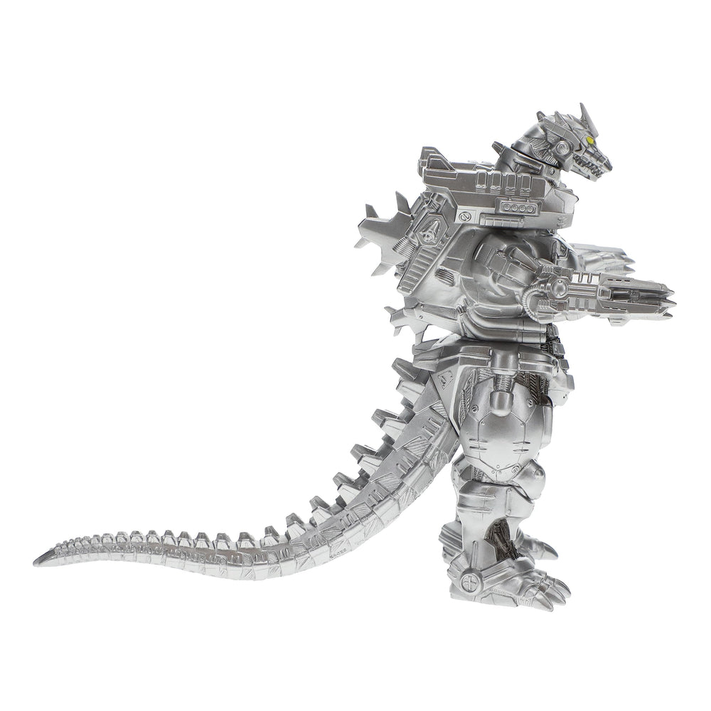 Bandai Namco Mechagodzilla poseability highlights dramatic action-ready stance.
