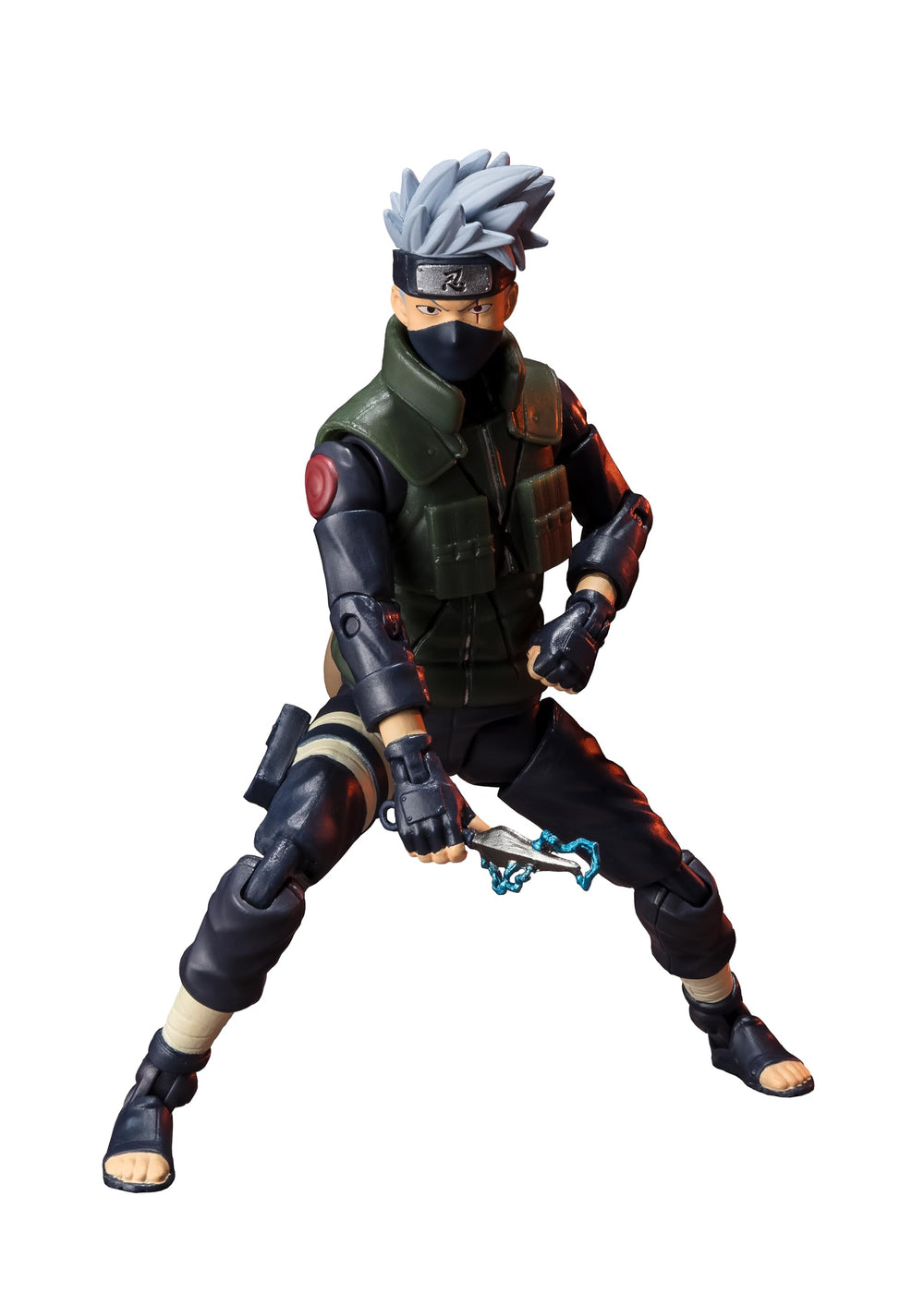 Bandai Namco Ultimate Legends Kakashi war front view for dynamic display possibilities.