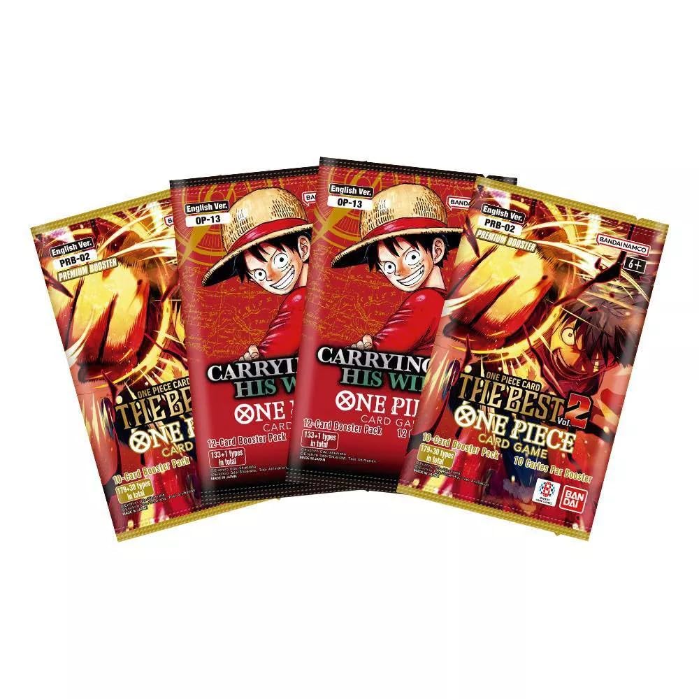Bandai One Piece TCG Illustration Box Vol. 5 unboxing image previews included content.