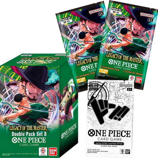 Bandai One Piece TCG DP-08 pack front with value-focused packaging