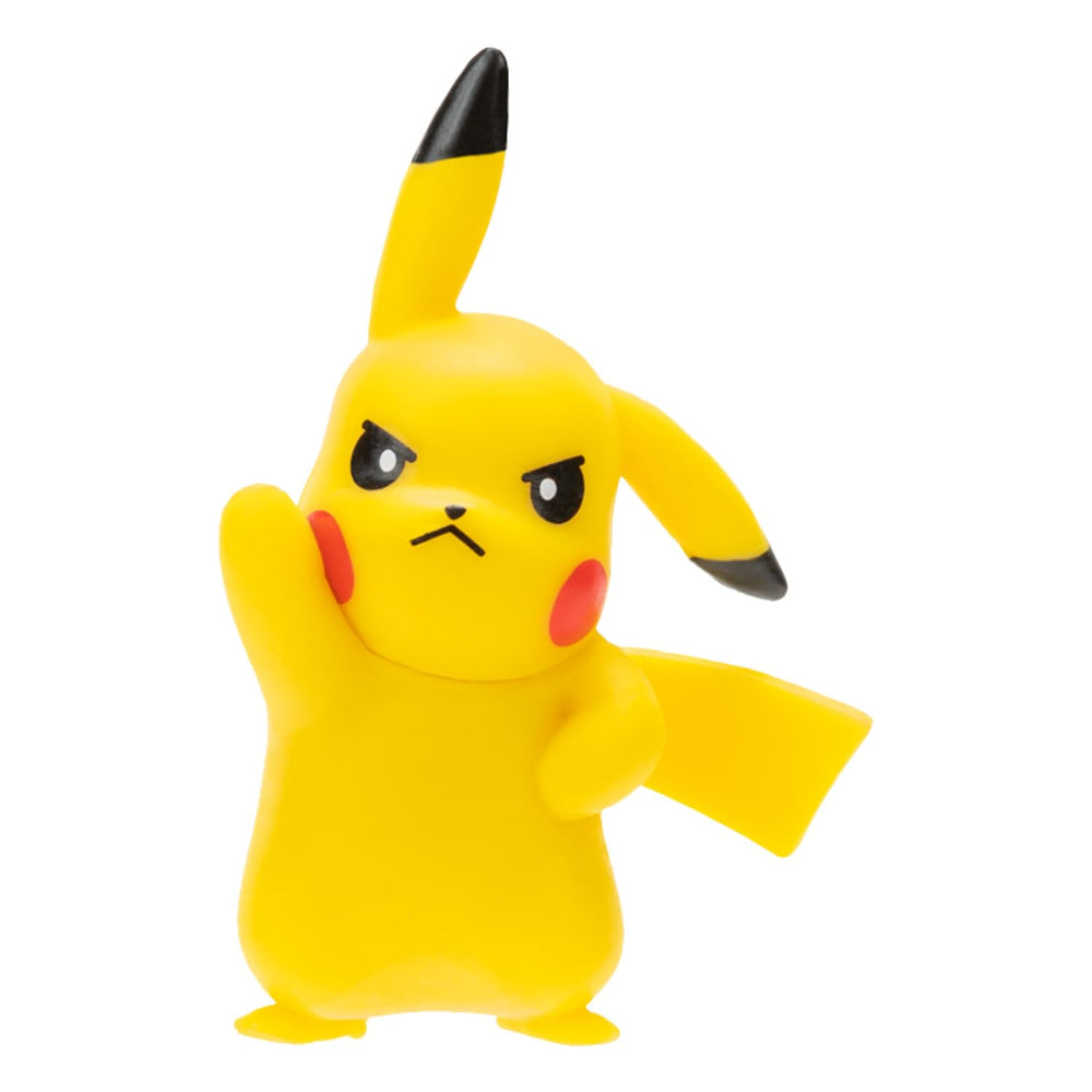 Bandai Pokémon Pikachu figures compatible with belts and Poké Balls accessories.