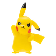 Bandai Pokémon Pikachu figures compatible with belts and Poké Balls accessories.