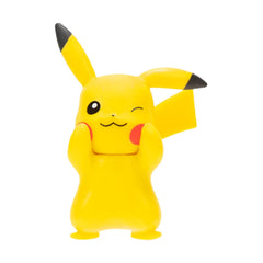 Bandai Pokémon Pikachu variant pose illustrates diverse expressions for display.