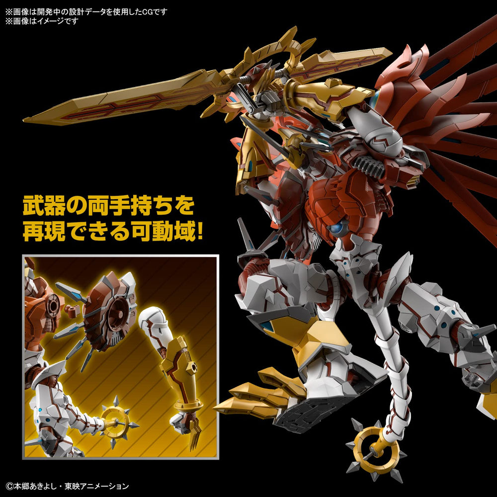 Hard points invite customization with future accessories for ShineGreymon.
