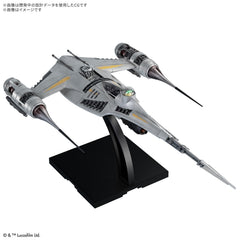 Bandai Spirits Mandalorian N-1 Starfighter water-slide decals enable authentic finishing touches and color accuracy.