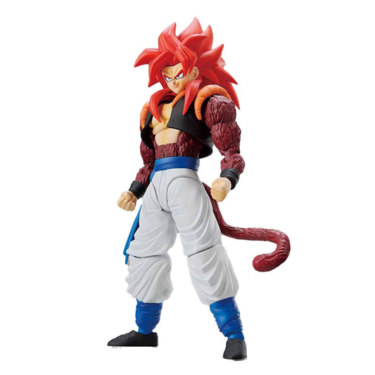 Bandai Spirits Super Saiyan 4 Gogeta figure-rise ready for dynamic display.