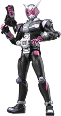 Bandai Spirits Kamen Rider Zi-O Figure-Rise front view highlights color separation for display.