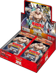 Bandai Union AREANA box front for display and Kinnikuman card collectors