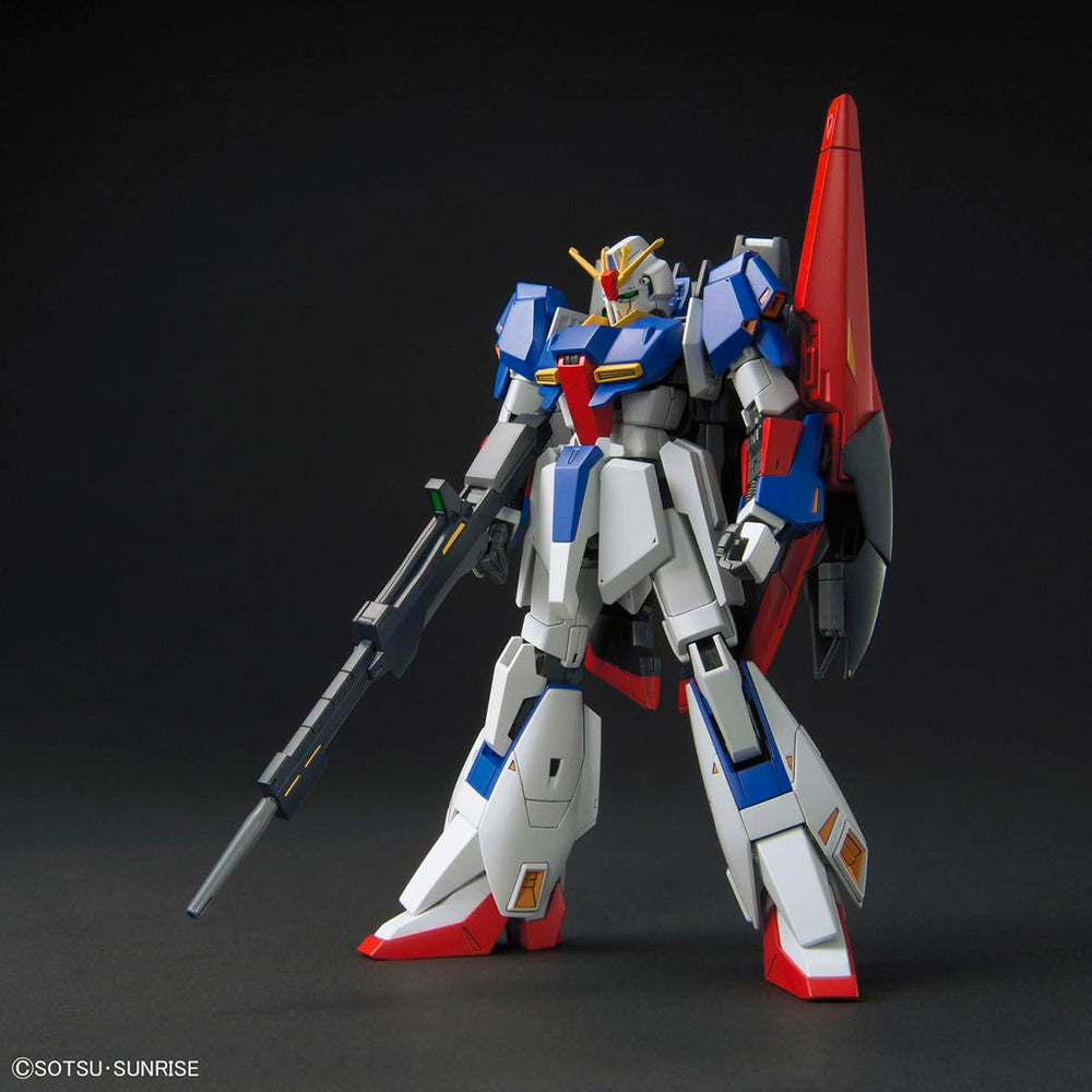 Bandai Zeta Gundam HG 1/144 articulated pose emphasizes extensive range of motion