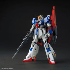 Bandai Zeta Gundam HG 1/144 articulated pose emphasizes extensive range of motion