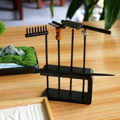 BangBangDa wooden bead four-teeth rake for detailed sand patterns