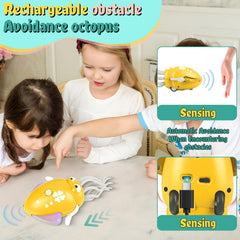 Bangzi Dancing Octopus toy obstacle sensors keep play smooth and safe.