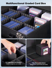 banloga eight-dividers layout for neat organization of collections