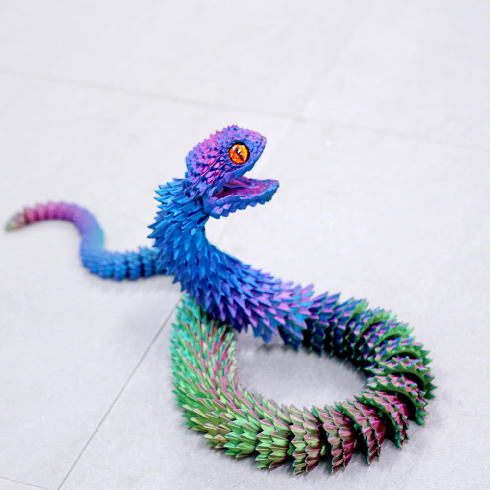 BANPIWOLG lifelike, detailed sculpture with reflective finish.