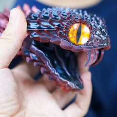 BANPIWOLG snake model desk decor ideal for shelves or desks.