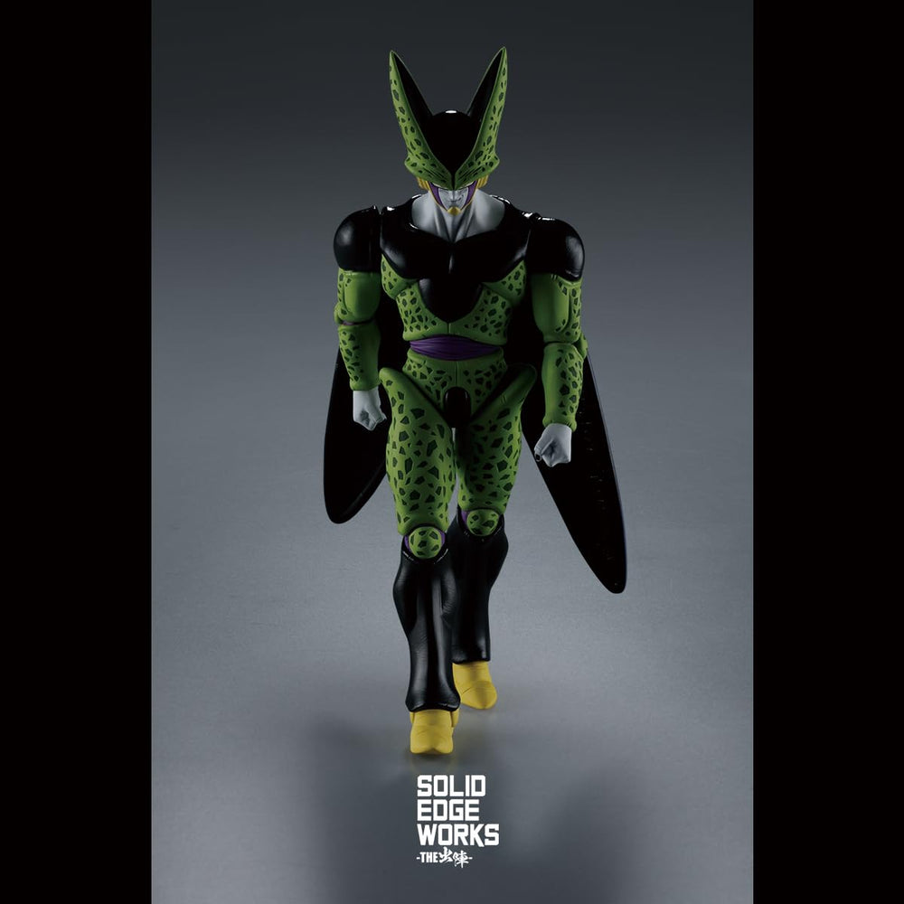 Banpresto Cell Solid Edge Works stands 7.9 inches tall for compact displays.