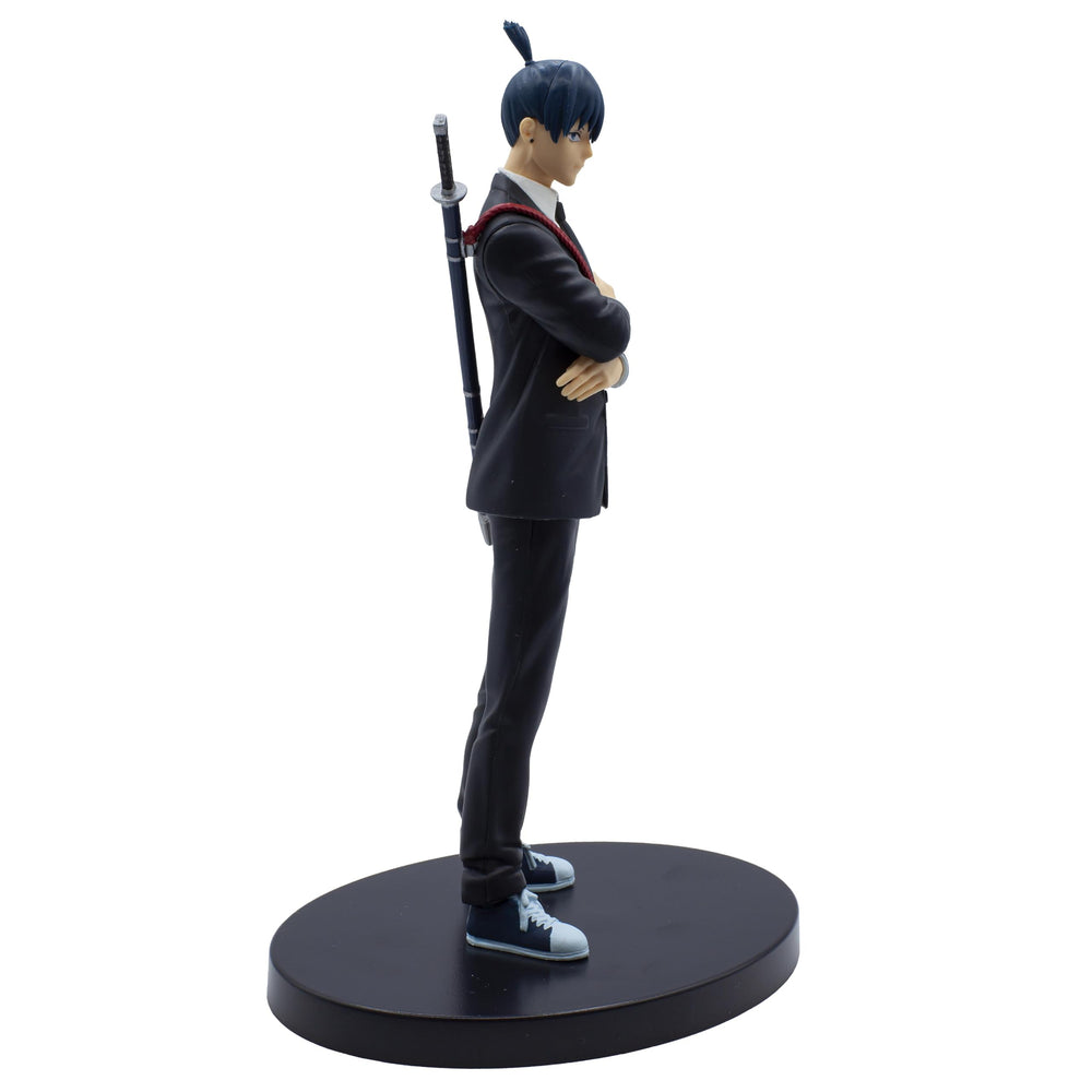 Banpresto Chainsaw Man packaging—authentic Bandai Namco labeling for licensing assurance.