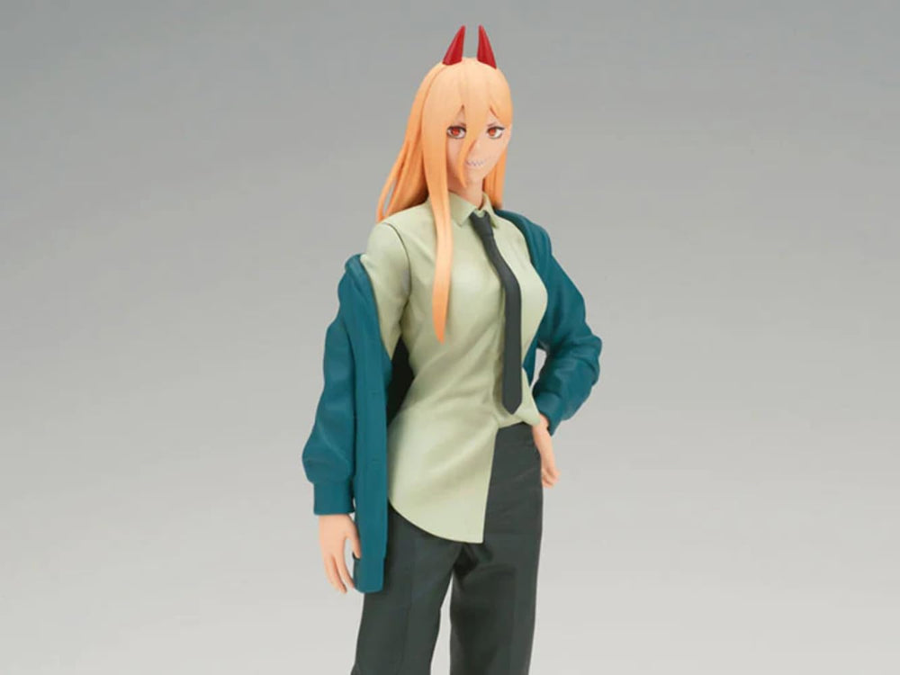 Banpresto Power Vol. 4 front view dynamic pose captures energy for desk or shelf display.