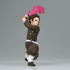 Banpresto Tanjiro Kamado II figure packaging with licensing label.