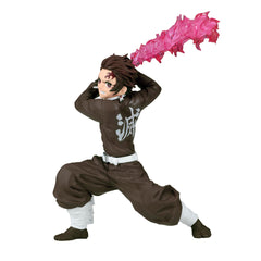 Banpresto Tanjiro Kamado II Vibration Stars figure in dynamic pose for display collection.