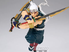 Banpresto Demon Slayer Tengen Uzui figure in dynamic pose adds kinetic flair to collections.