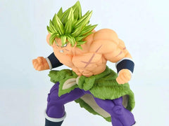 Banpresto Broly Full Power Special XVII close-up head, vivid details for fans.