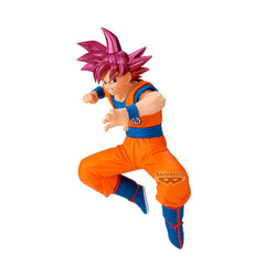 Banpresto Dragon Ball Super Goku vs Beerus front view figure for shelf display