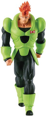 Banpresto Android 16 Solid Edge Works front view enhances your Dragon Ball Z shelf display.
