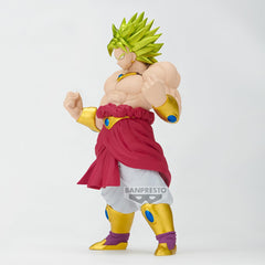 Banpresto Dragon Ball Z Broly Blood of Saiyans figure, dynamic action shot for display