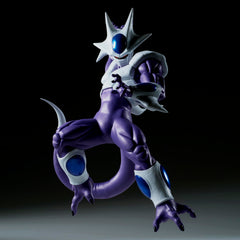 Banpresto Dragon Ball Z Cooler in dynamic standoff for action figure displays.
