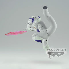 Banpresto Frieza II box shows authentic licensing and safe packaging.