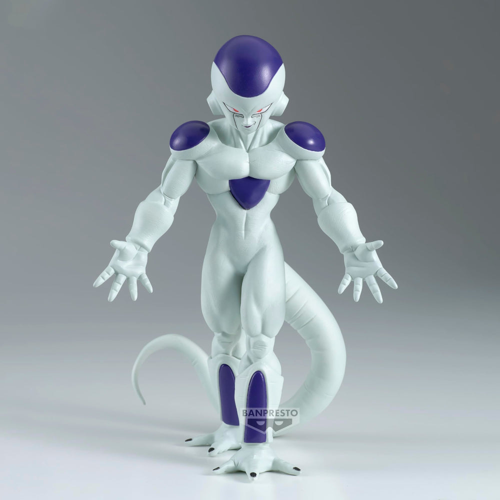 Banpresto Frieza Solid Edge Works figure shows detailed sculpt for collector displays.