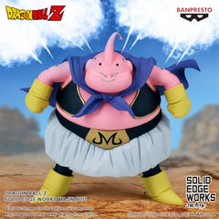 Banpresto Majin Buu Solid Edge Works close-up details highlight sculpt and texture