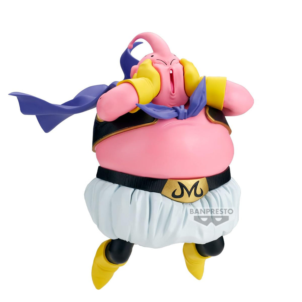 Banpresto Majin Buu vs Super Saiyan 3 Goku Match Makers figure in iconic pose for display