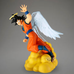 Official license label on Banpresto Son Goku History Box packaging