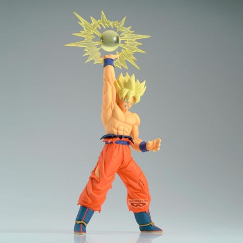Banpresto Dragon Ball Z Son Goku IV GXMateria figure, side view adds display depth.