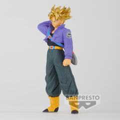 Banpresto Dragon Ball Z Super Saiyan Trunks side-view shows dynamic profile
