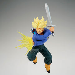 Banpresto Dragon Ball Z Trunks stand view ideal for photography and dioramas